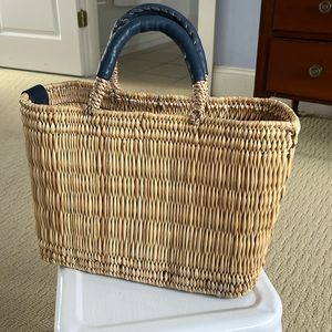 Always by the Sea Straw Bag